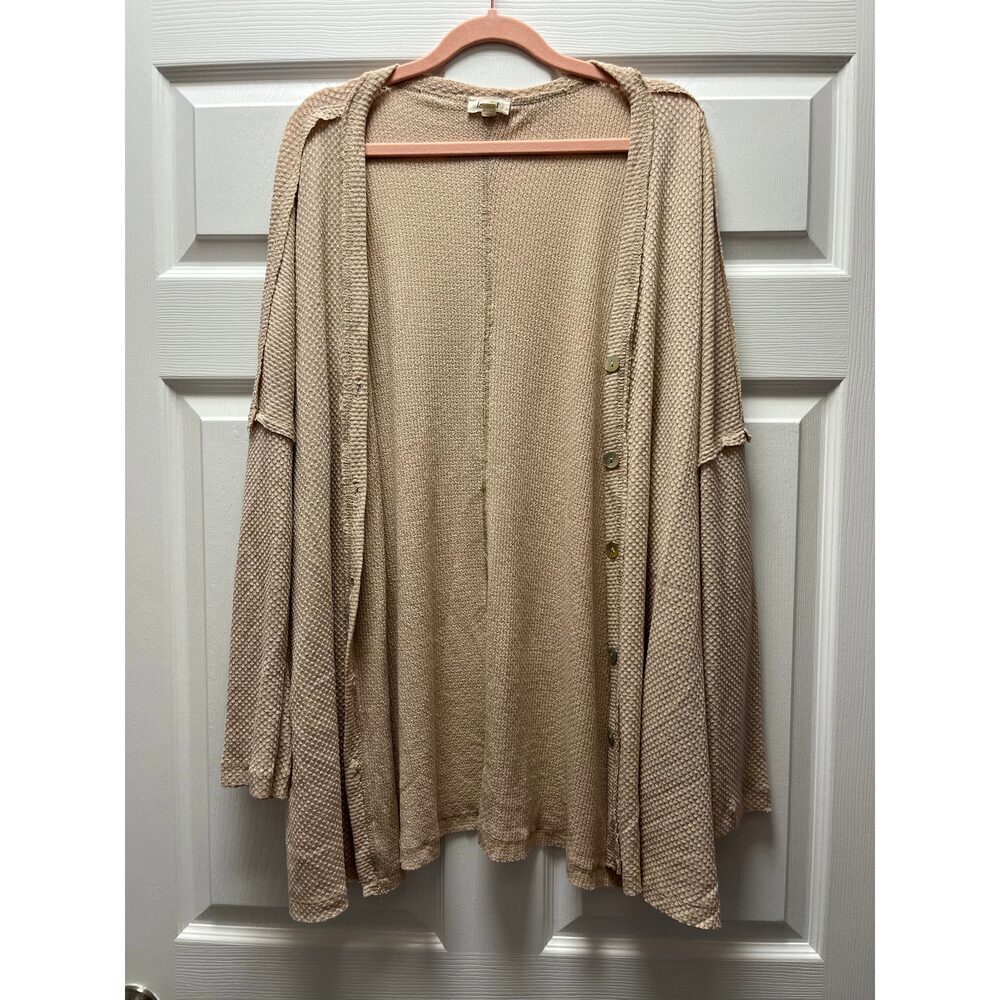 Miel Button Up Top/Cardigan Sz L